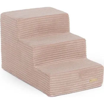 Pelíšek pro psa Pěnové schody pro psa i kočku - 3 schody pink