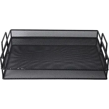 Úložný box Organizér na dokumenty černý Present Time (Barva-černá)