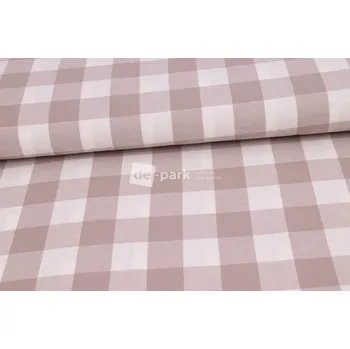 de-park Flanel - Kostka - mocca