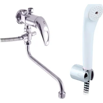 Vodovodní baterie Vanový set s baterií pro nízkotlaké ohřívače, Chrom E056.1/1, RAV Slezák Barva: Chrom