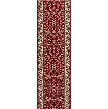 ubrus Hnědý běhoun s krátkým měkkým vlasem 80x500 cm