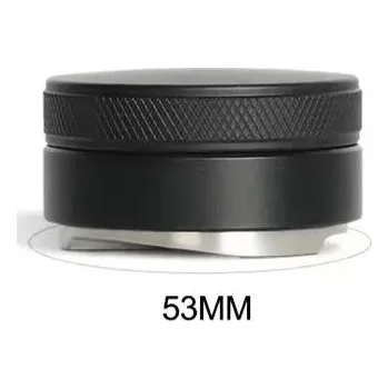 Kávovar Nerezový tamper na kávu 51/53/58mm | pěchovadlo, distributor kávy - Černá 53mm