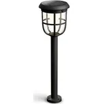 Radii UltraEfficient solární venkovní sloupkové LED svítidlo 1,3W 250lm 3000K 60cm IP44, černé