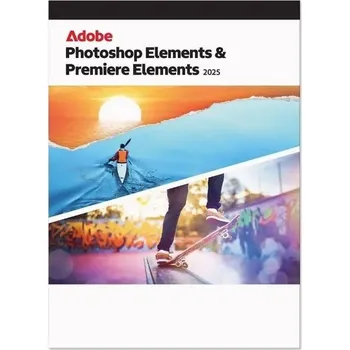 Grafický software Adobe Photoshop Elements & Adobe Premiere Elements MP 2025 Win/Mac krabicová verze