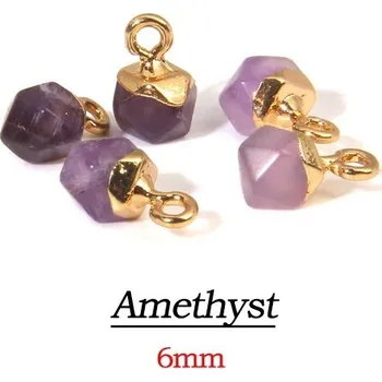 Přívěsek Přívěsek ze surového kamene | minerální přívěsek - 33 Ametyst , 1 kus