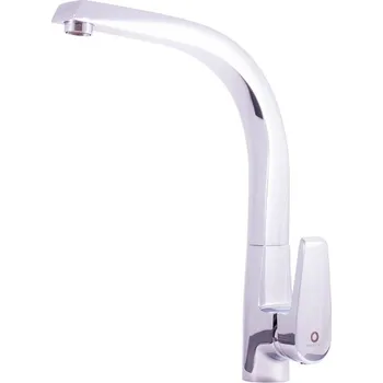 Vodovodní baterie Dřezová baterie, Chrom V819.0, RAV Slezák Barva: Chrom, Rozměr: 1/2"