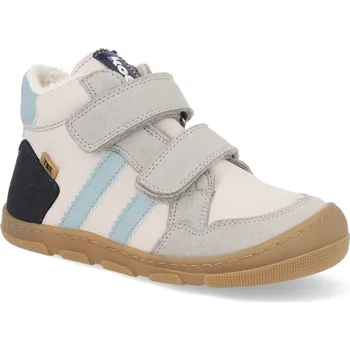 Dívčí obuv Barefoot dětské kotníkové boty Koel - Gabriel Wider Tex grey šedé Velikost: 28