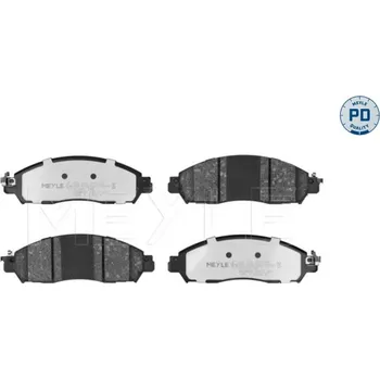 Brzdová destička Sada brzdových destiček, kotoučová brzda MEYLE 025 224 3917/PD