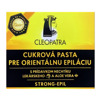 Přípravek na depilaci a epilaci Cleopatra depilační cukrová pasta 3859892429119