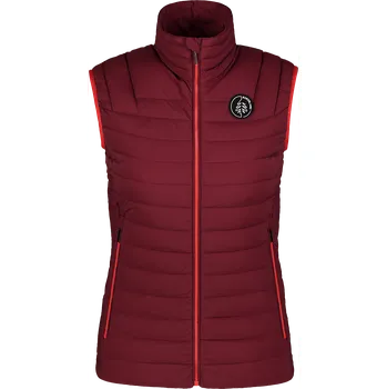 Dámská vesta Dámská zimní vesta NORDBLANC TRAMMEL NBWJL7547 VÍNOVÁ 36
