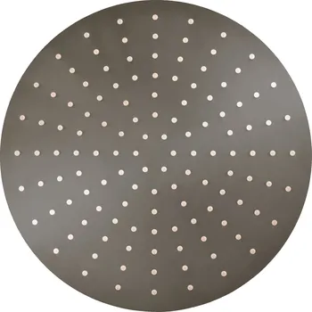 Sprchová hlavice Hlavová sprcha kulatá kovová ø 30 cm s 4-otvorovými tryskami, Metal Grey - kartáčovaná KS0001/4MGK, RAV Slezák