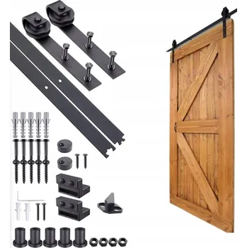 Systém pro posuvné dveře na stěnu 100 cm shijiejingdian 2 m