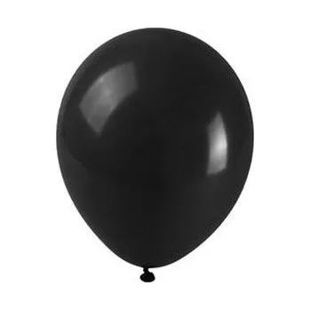 Balónek Balony pastelowe czarne 25cm 100szt