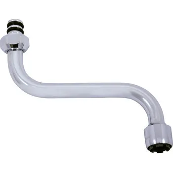 Vodovodní baterie Výtokové ramínko kulaté, Chrom SR1430, RAV Slezák Barva: Chrom, Rozměr: 160 mm