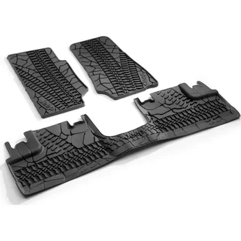 autokoberec Gumové koberce Jeep Wrangler 4 dv. 2014 - 2018