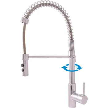 Vodovodní baterie SEINA - Dřezová baterie, Chrom SE917.0, RAV Slezák Barva: Chrom, Rozměr: 1/2"