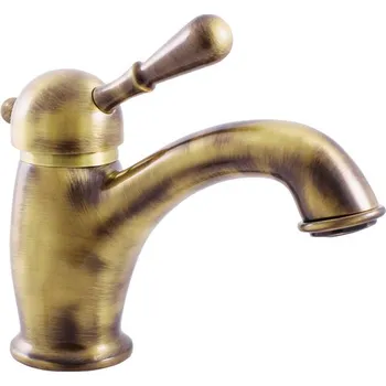 Vodovodní baterie LABE - Umyvadlová baterie bez výpusti, Stará mosaz (Bronz) L426.0SM, RAV Slezák Barva: Stará mosaz (Bronz), Rozměr: 3,8"