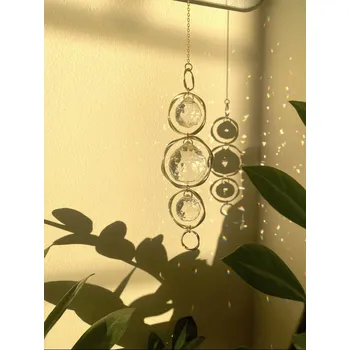 Křišťálový lapač světla do okna | závěsná dekorace - Suncatcher MS8007