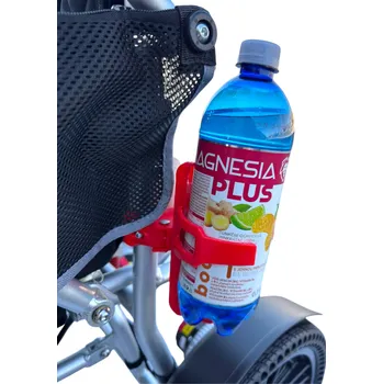 Láhev Zoela Držák na láhev 0,5-1,5 litru Barva: Červená -