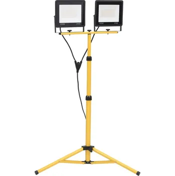 LED reflektor se stojanem 2 x 20 W studené bílé světlo