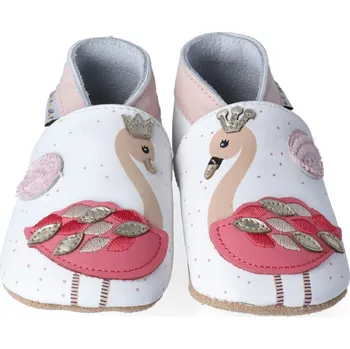 Dětská sportovní obuv Barefoot capáčky Lait et Miel - Flamants roses Velikost: 18-24M