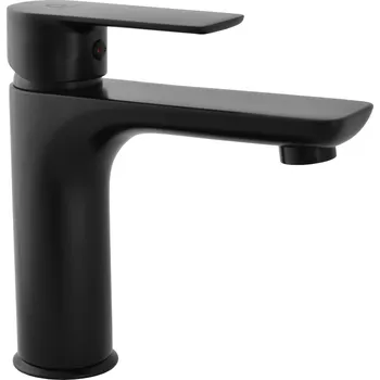 Vodovodní baterie VLTAVA - Umyvadlová baterie bez výpusti, Černá - matná VT428.0CMAT, RAV Slezák Barva: Černá - matná, Rozměr: 3,8"