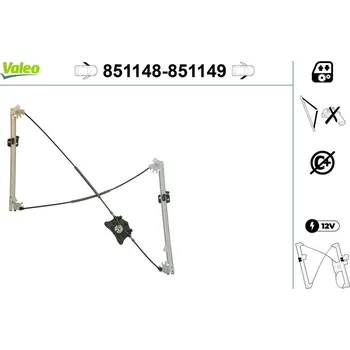 Stahovačka okna Zvedací zařízení oken VALEO WYPRZEDA˝ 851148