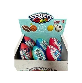 Hra na zahradu Piłeczka rugby 13cm mix