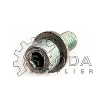 Kliková hřídel Středicí šroub, řemenice-klikový hřídel ŠKODA Original OEM N 100 557 03