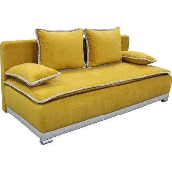 Pohovka Rozkládací pohovka MONIKA hořčicová