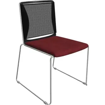 Konferenční židle Filo čalouněná/síť - bez područek - SLEVA 3% s kodem radost25