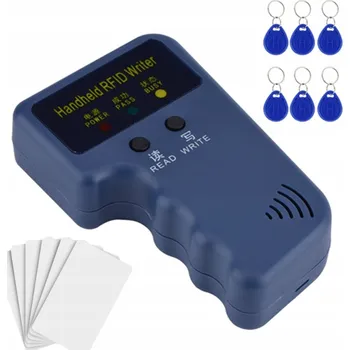 Sada programátoru RFID 125 kHz s 5 přívěsky a 5 kartami