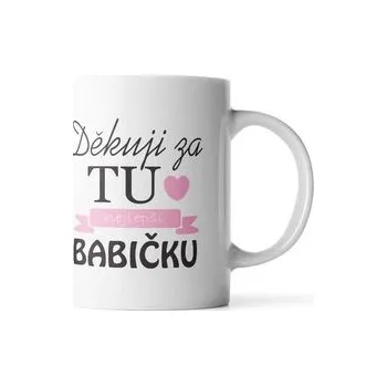 Hrnek Děkuji za tu nejlepší babičku: 890 ml