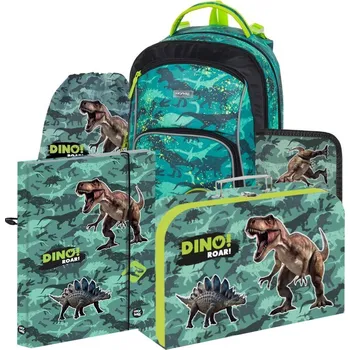 Oxybag Školní batoh OXY GO Dino, 5dílný set