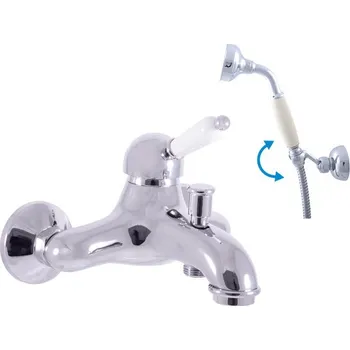 Vodovodní baterie LABE - Vanový set s baterií, Chrom L554.5/2, RAV Slezák