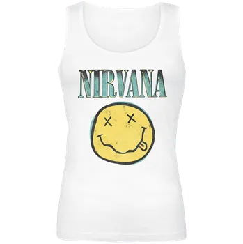 Top z Nirvana - Bootleg Aqua - Ženy - bílá