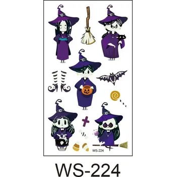 Odstranitelné tetování Halloweenské svítící tetování pro děti | Dočasné tetování, tetovací samolepky - 224