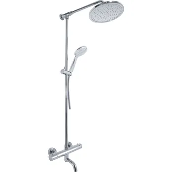 Vodovodní baterie TERMOSTATICKÁ - Vanový systém s termostatickou baterií, Chrom TRM88.5/5, RAV Slezák