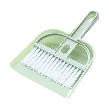 Mini smetáček s lopatkou na úklid | úklid domácnosti 2 ks - Zelený