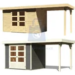 Karibu Askola 4 3 x 2,17 m + přístavek 240 cm