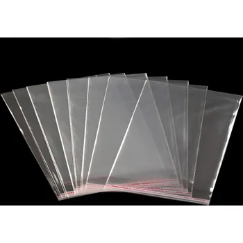 Obalový materiál PP sáček s lepicí klopou 16x16 cm Varianta: transparent, Balení: 100 ks