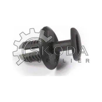 Lišta karosérie Klip, ozdobná / ochranná lišta ŠKODA Original OEM 2E1857784