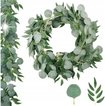 umělá květina Girlanda EUKALYPTUS zelená