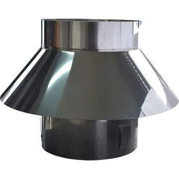 Střecha Komíny CZ Konus ukončovací nerez 160 mm jednoprůduch