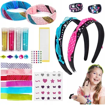 kreativní sada SADA NA VÝROBU BIŽUTERIE DÁREK PRO DÍVKY DIY KREATIVNÍ ZÁBAVA