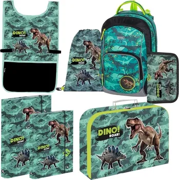 Oxybag Školní batoh OXY GO Dino, 7dílný set