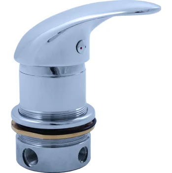 Vodovodní baterie Sprchová baterie 2-otvorová do boxu s přepínačem v mixu, Chrom X284X, RAV Slezák