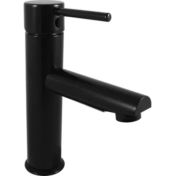 Vodovodní baterie SEINA - Umyvadlová baterie bez výpusti, Černá - matná SE928.0CMAT, RAV Slezák Barva: Černá - matná, Rozměr: 1/2"