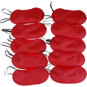 Škraboška na spaní 10 ks Oční maska pro klidný spánek | maska na spaní, páska na oči - 10 maska ​​na oči-365458