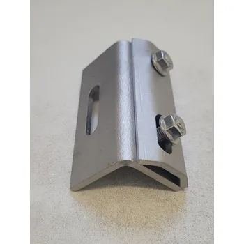 držák na solární panel Svorka k montáži střešních fotovoltaických panelů pro plechovou falcovou střechu, Novotegra